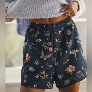 Lyrebird flannel boxer shorts size XS